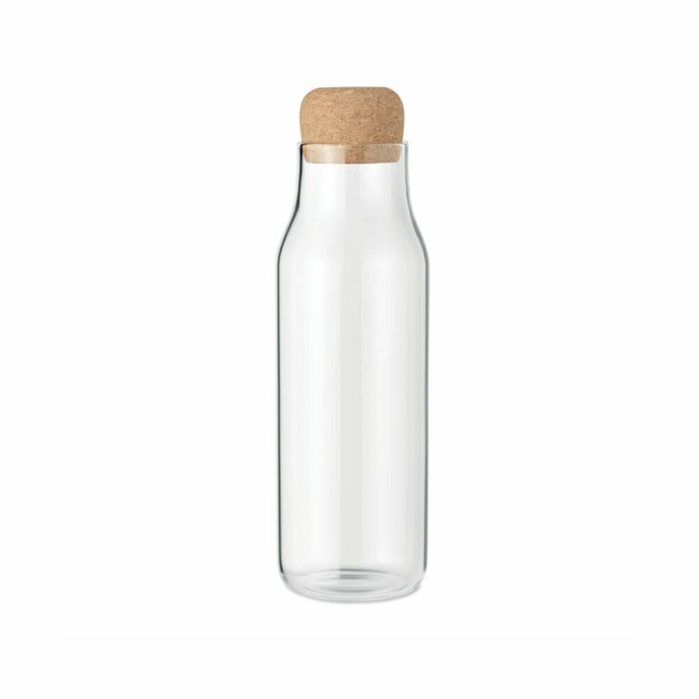 Szklana butelka z korkiem 1L