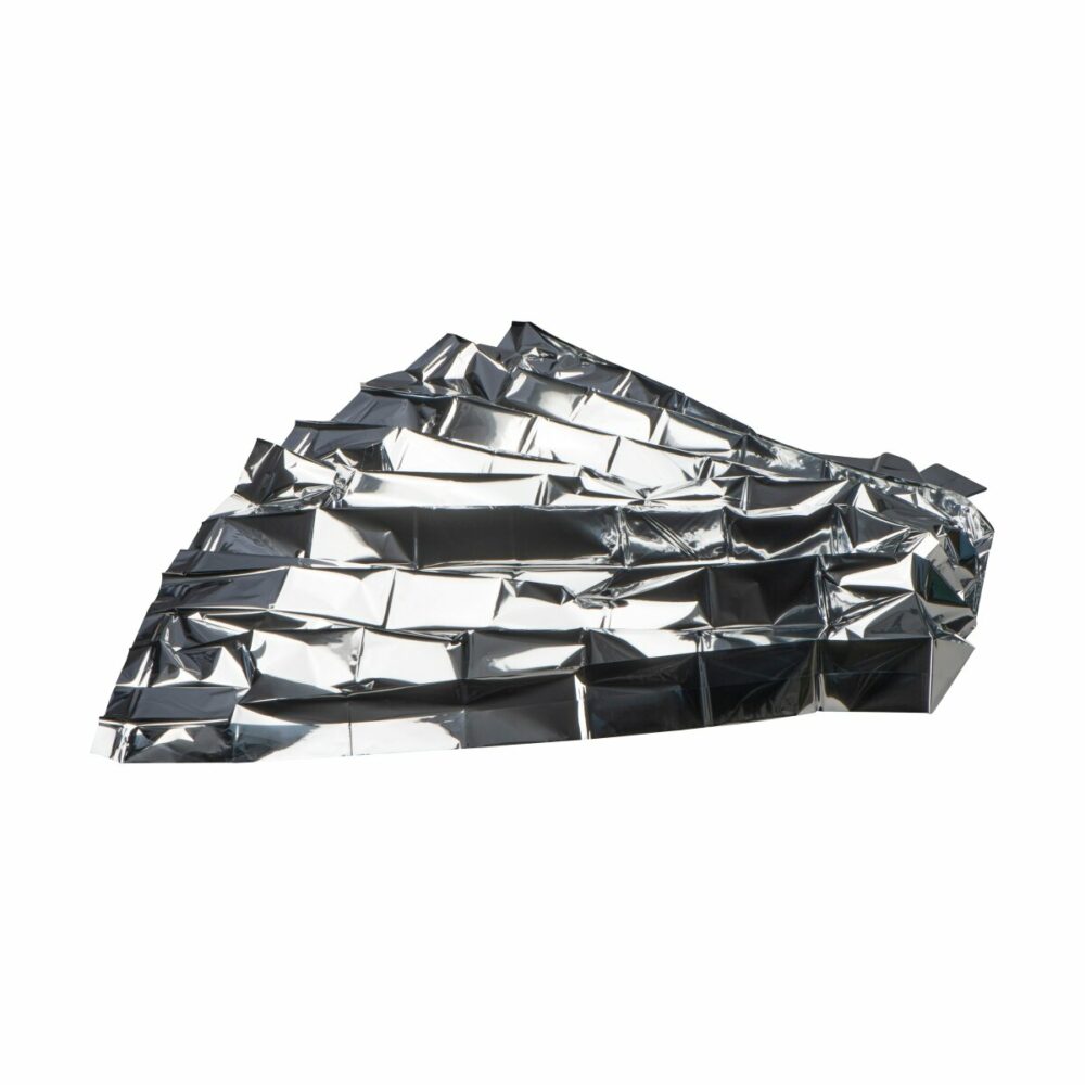 Aluminiowy koc termoizolacyjny - szary