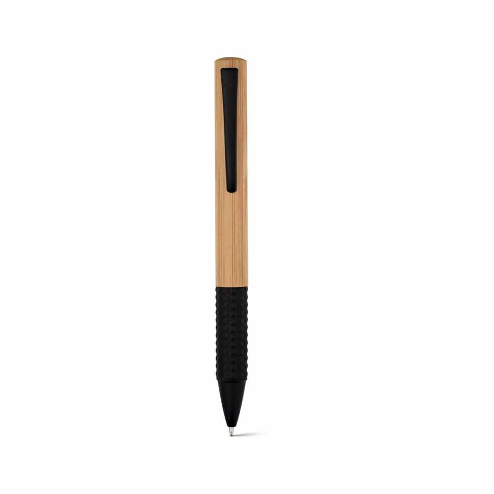 BACH. Bambusowy długopis - Czarny