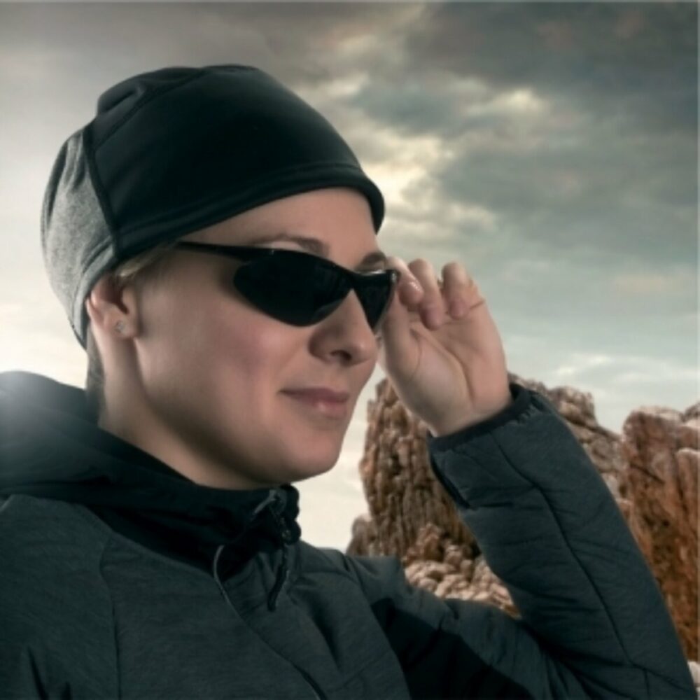 Bandana MISMI Schwarzwolf - czarny