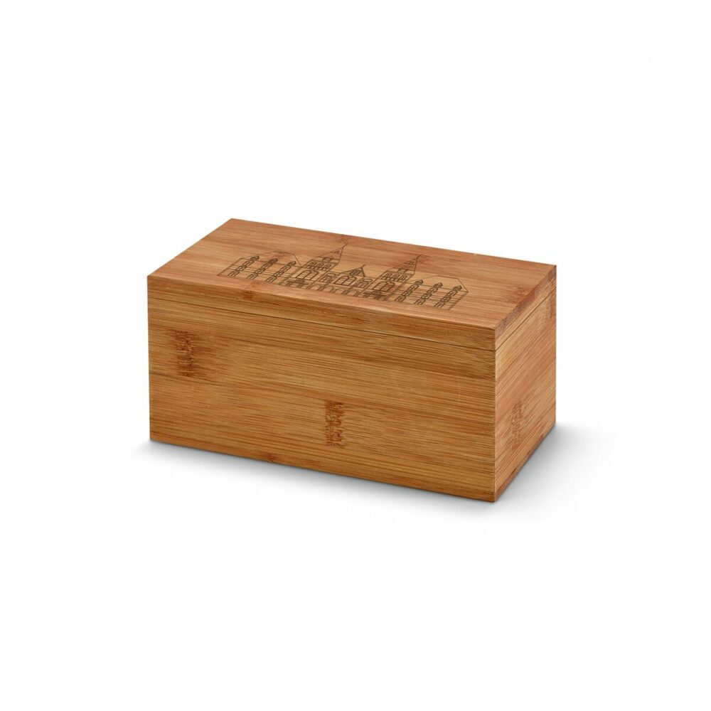 BURDOCK. Bambusowe pudełko na herbatę