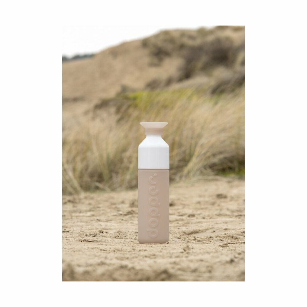 Butelka plastikowa - Dopper Original - Dutch Dune 450ml - beżowy