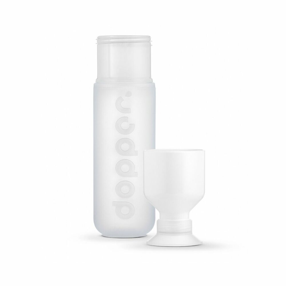 Butelka plastikowa - Dopper Original - Ocean Collection 450ml - biały