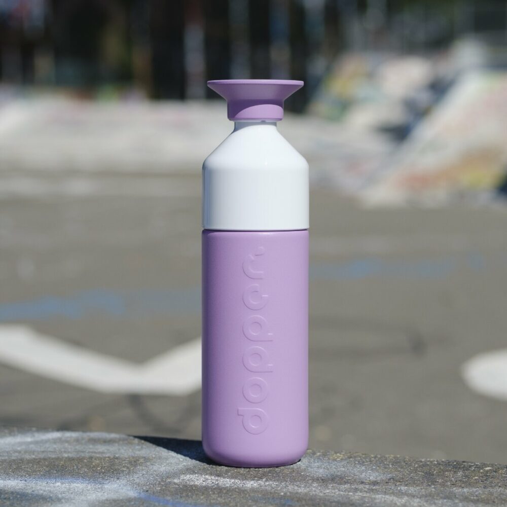 Butelka Termiczna - Dopper Insulated - Throwback Lilac 580ml - fioletowy