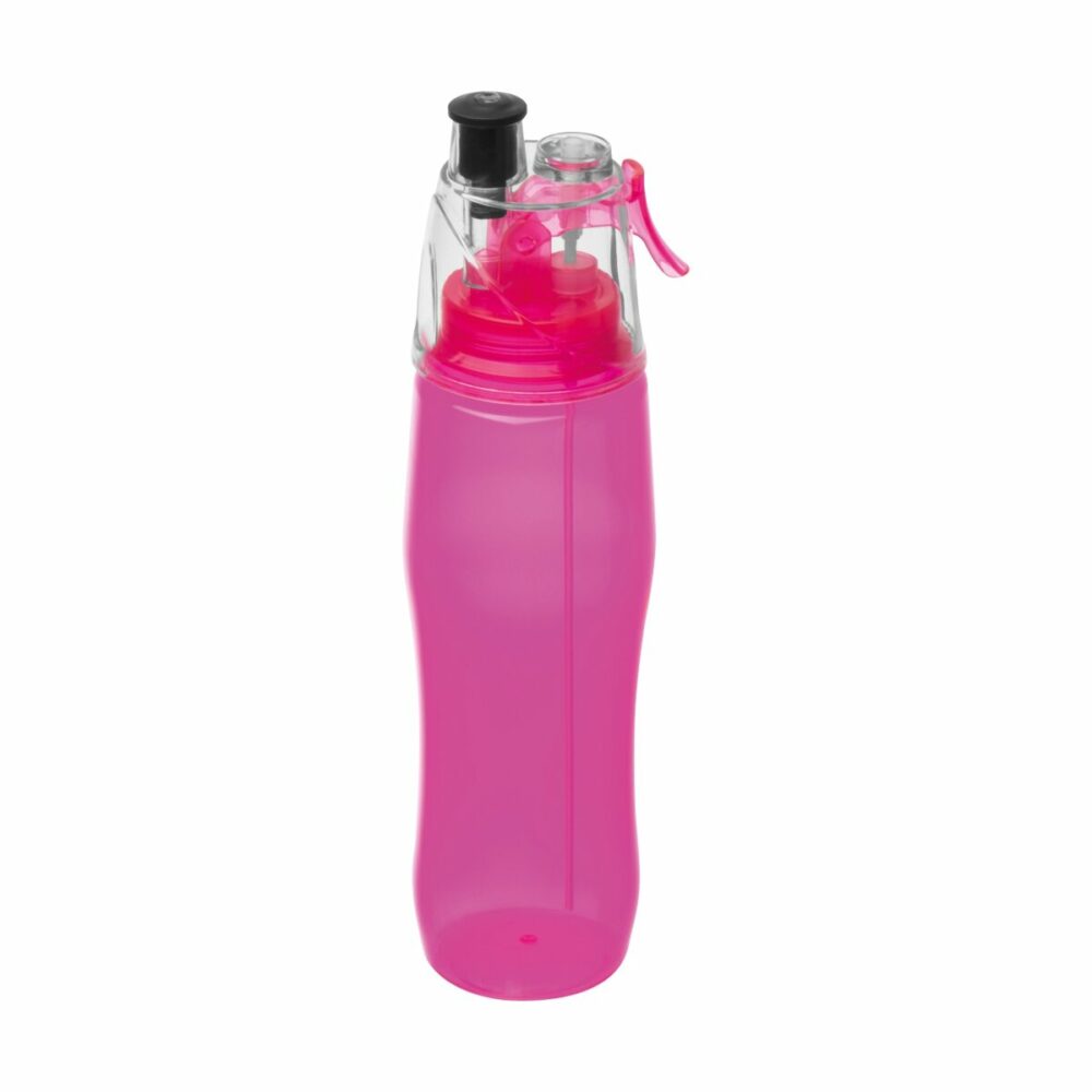 Butelka ze spryskiwaczem - różowy