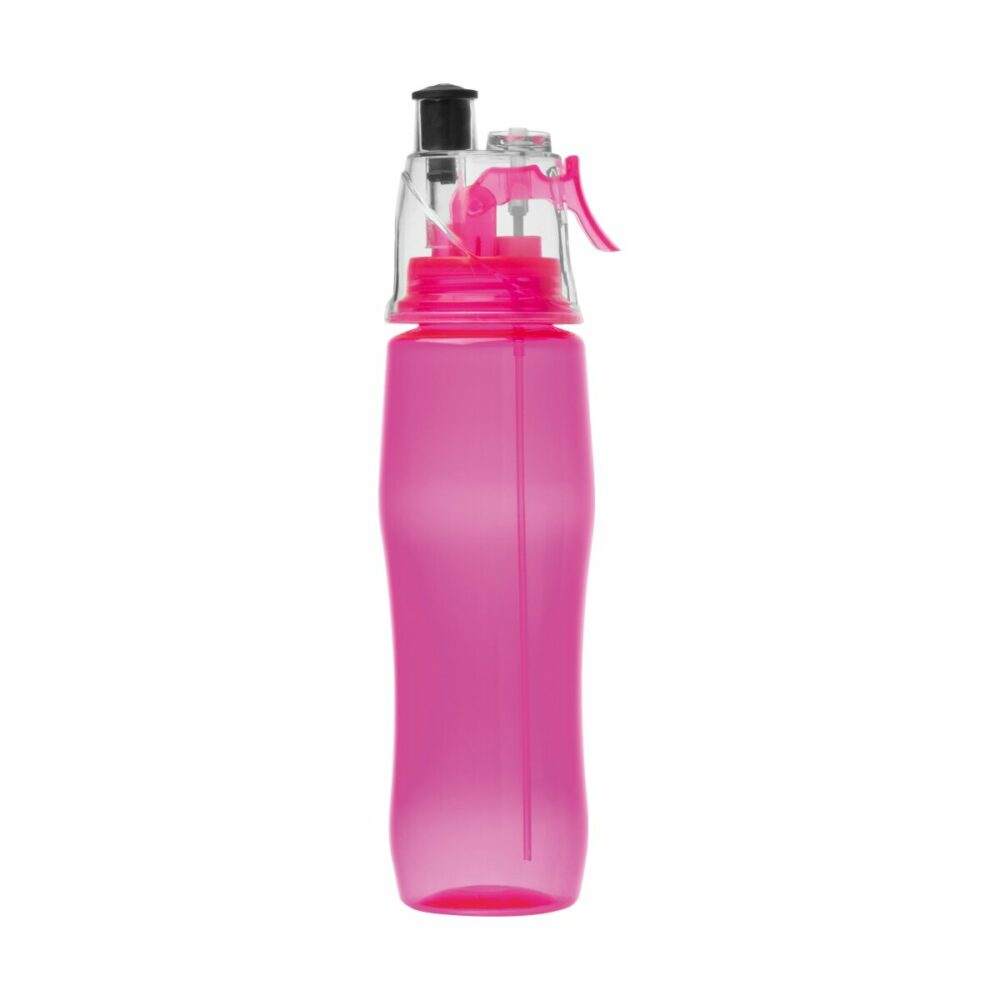 Butelka ze spryskiwaczem - różowy