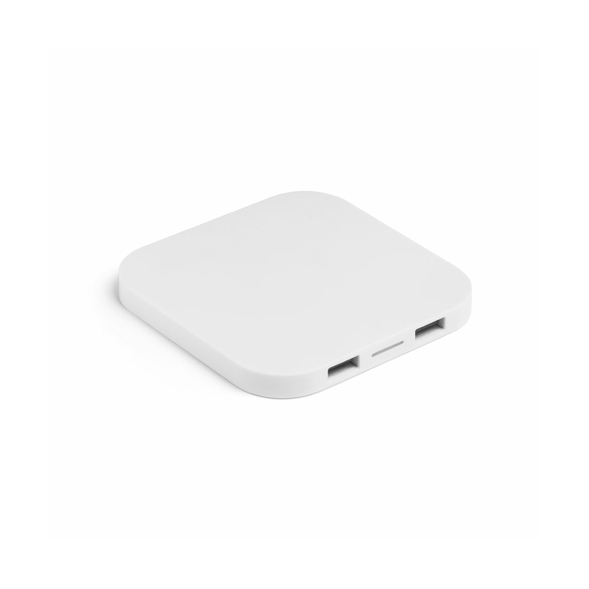 CAROLINE. Bezprzewodowa ładowarka i rozgałęziacz USB 20 - Biały