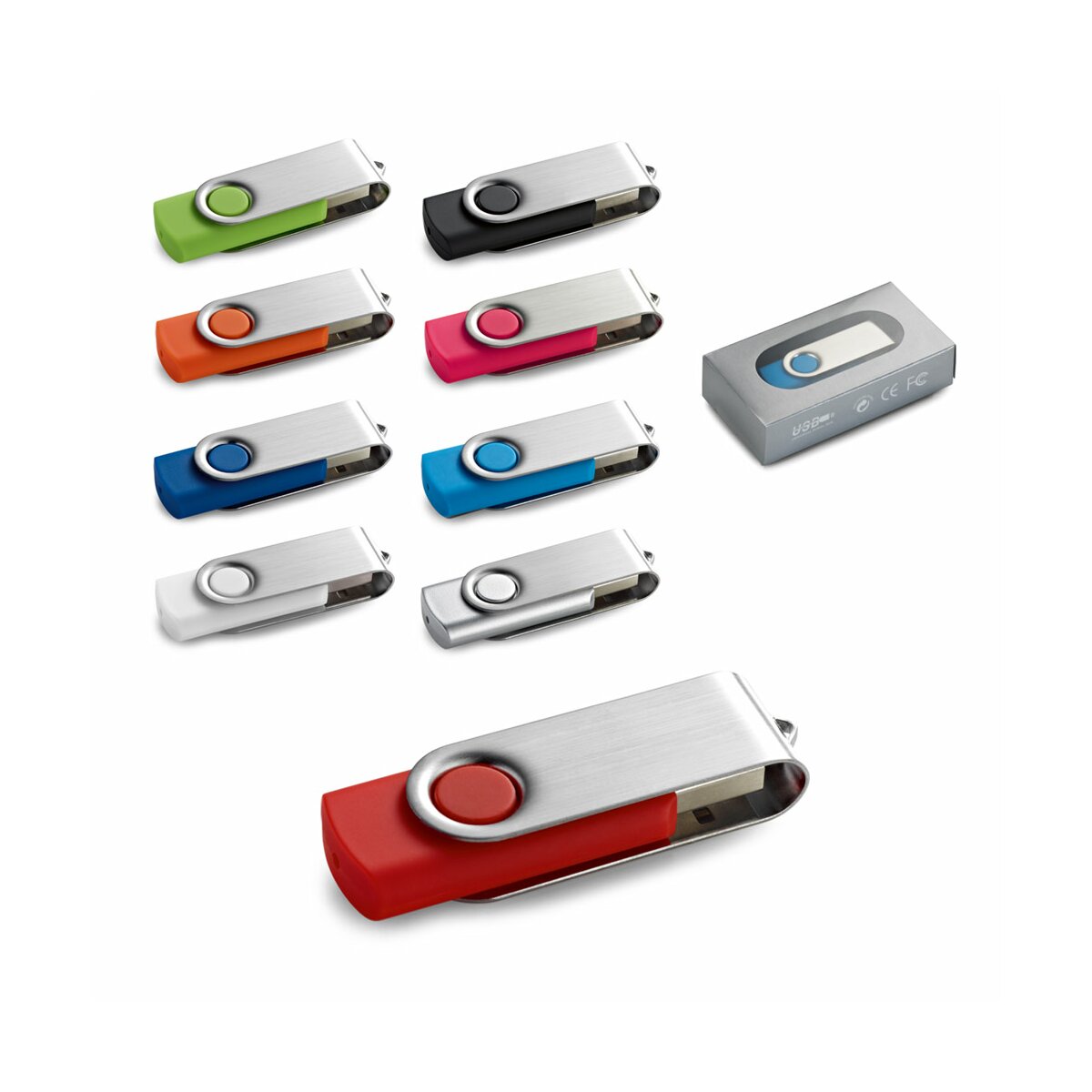 CLAUDIUS 8GB. Pamięć USB 8B
