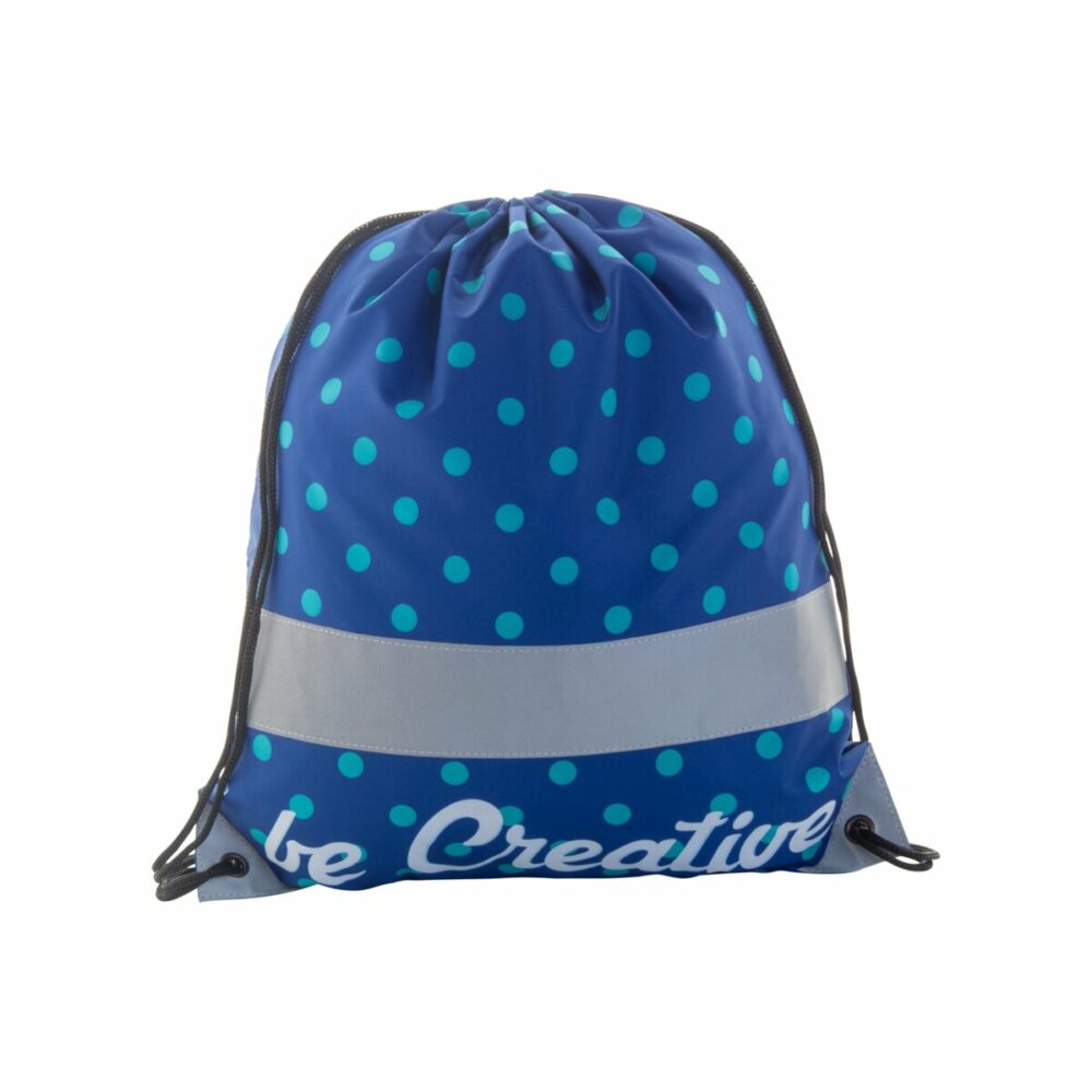 CreaDraw Reflect - personalizowany odblaskowy worek ze sznurkami AP716417-10