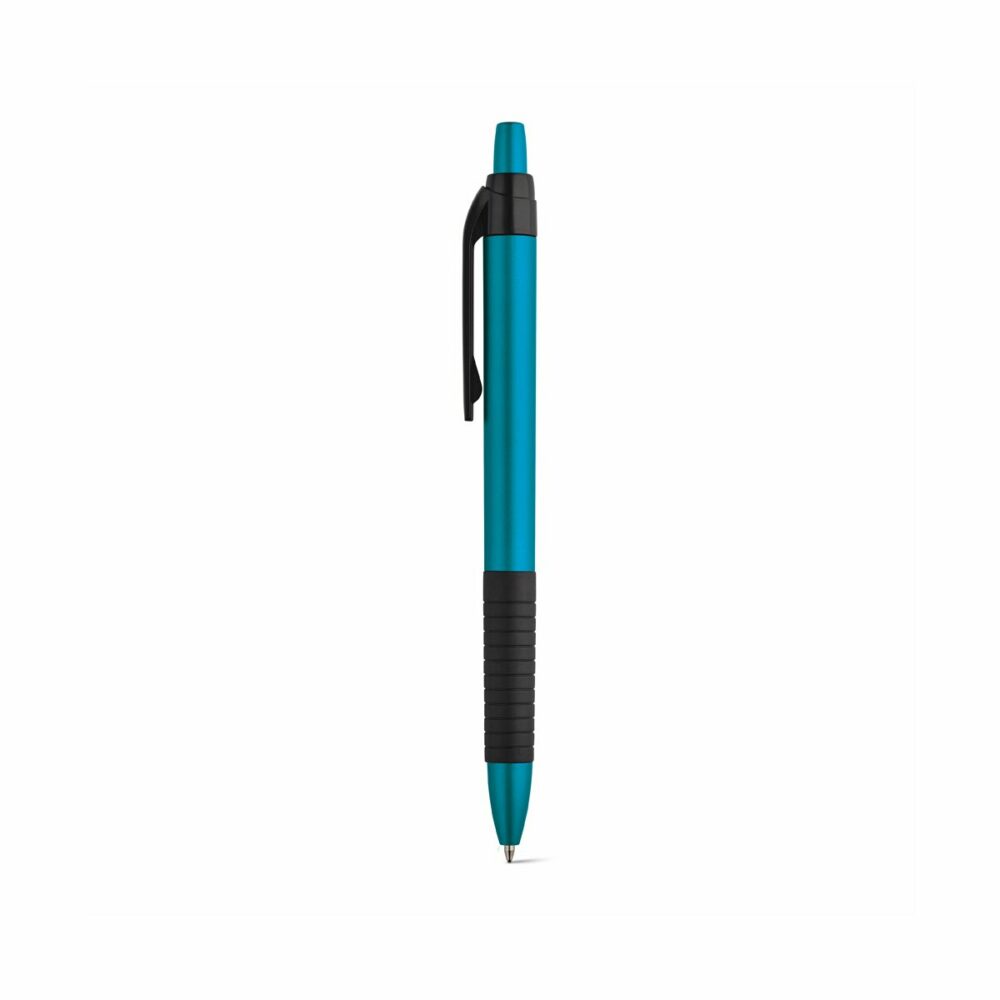 CURL. Długopis o metalowym wykończeniu - Błękitny