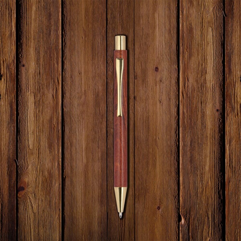 Długopis drewniany - brązowy