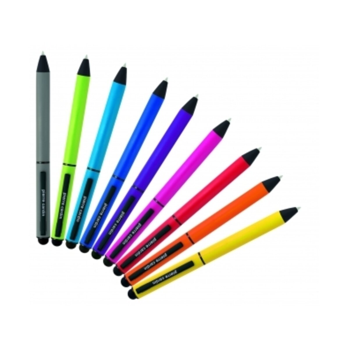 Długopis metalowy touch pen, soft touch CELEBRATION Pierre Cardin - żółty