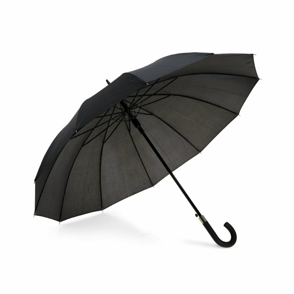 GUIL. 12-ramienny parasol - Czarny
