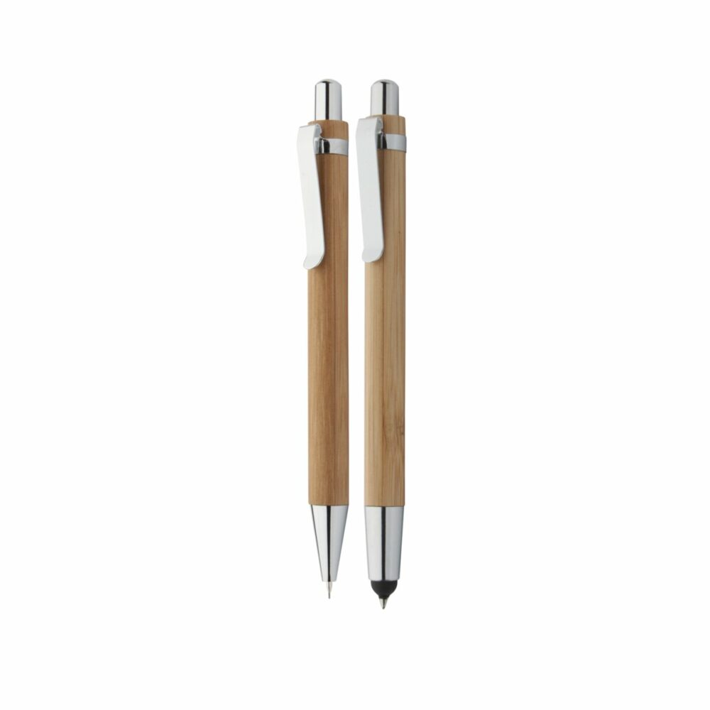 Heleon - bambusowy zestaw piśmienniczy AP781185