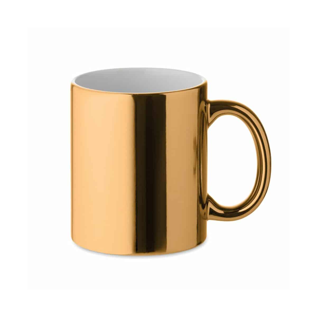 Kubek ceramiczny metaliczny
