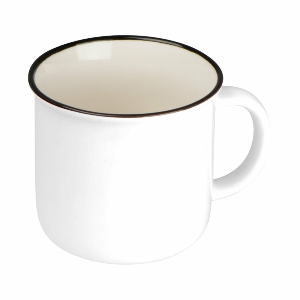 Kubek ceramiczny 350 ml - biały