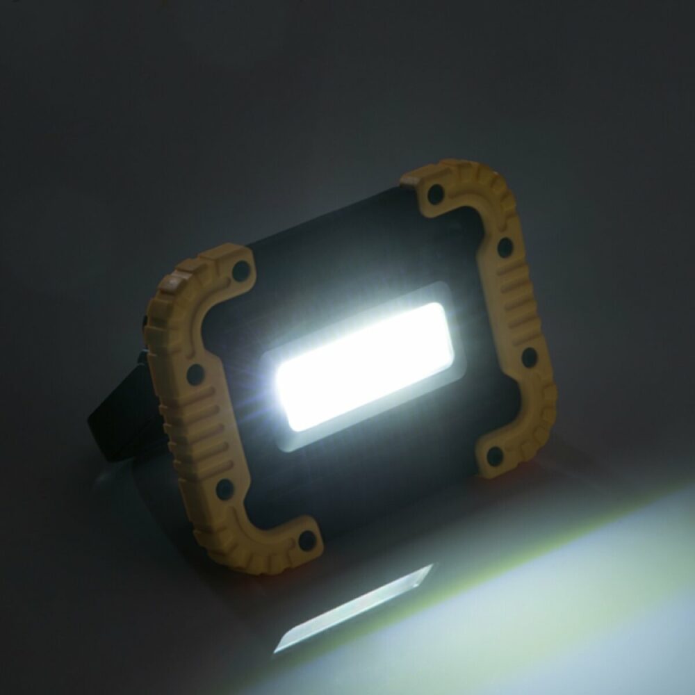 Lampa LED COB 10W - żółty