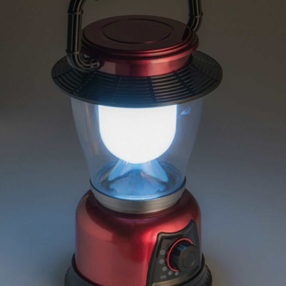 Lampka kempingowa LED - czerwony