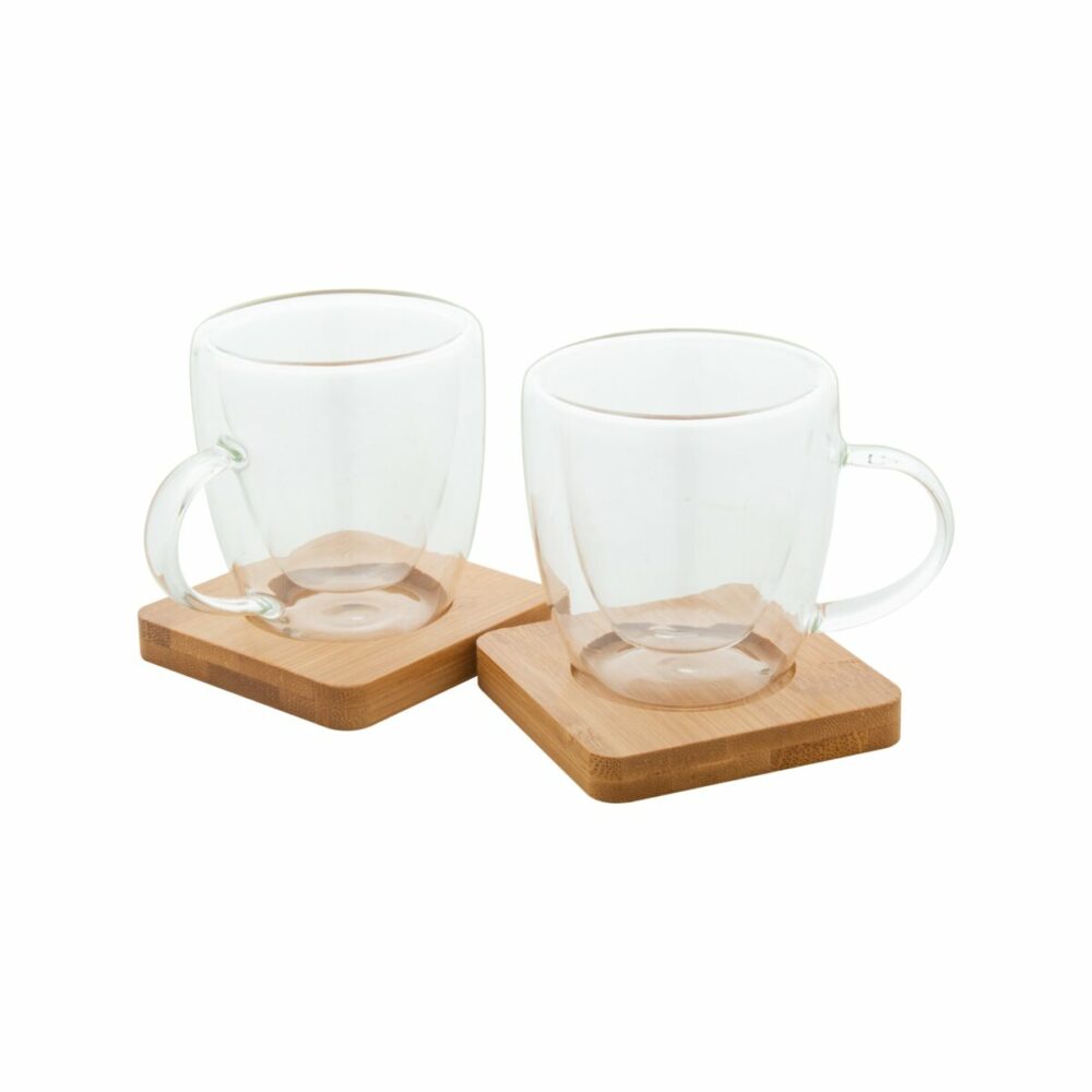 Mocaboo - szklany zestaw do espresso / filiżanki AP812427