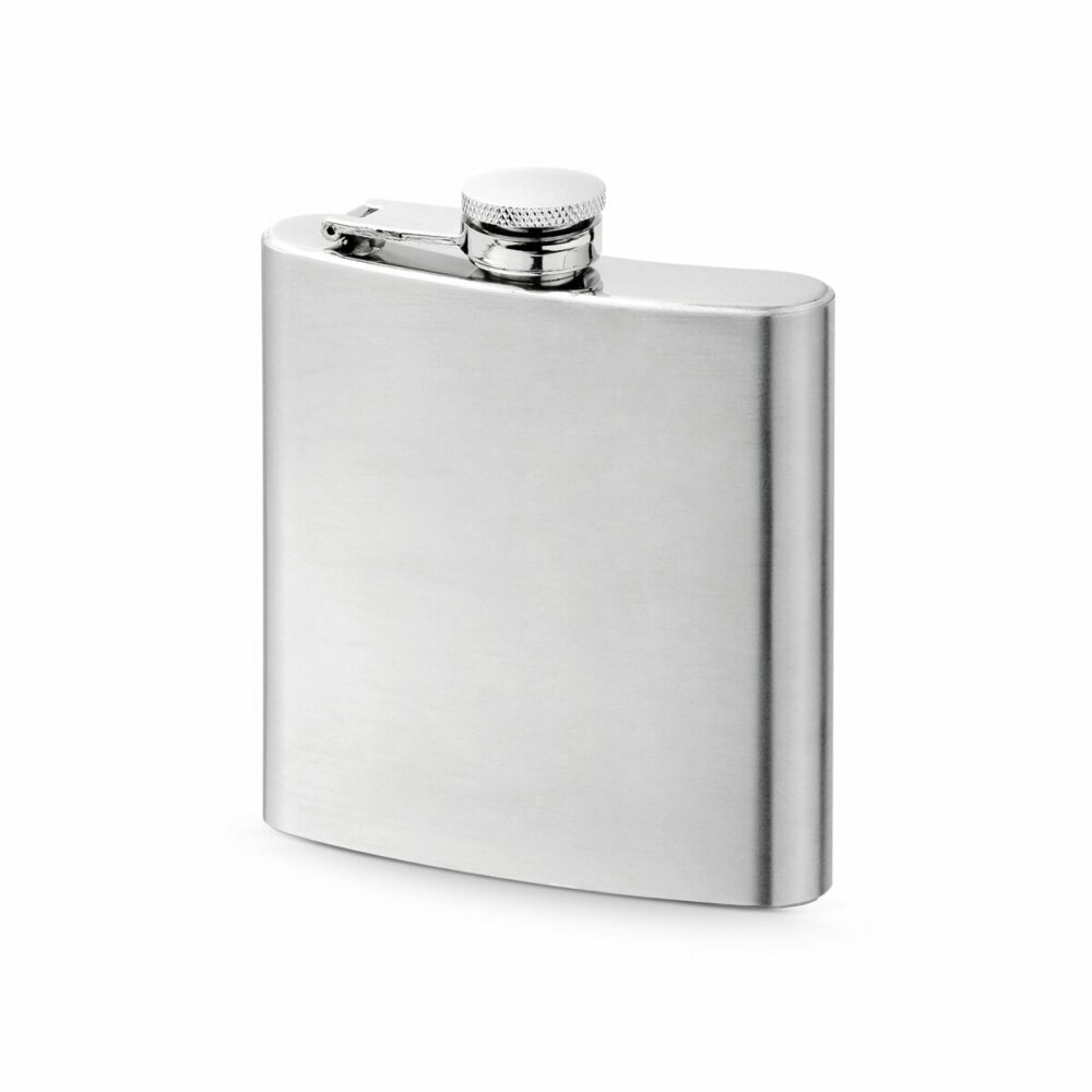 MUSE. Butelka kieszonkowa 180 ml - Srebrny