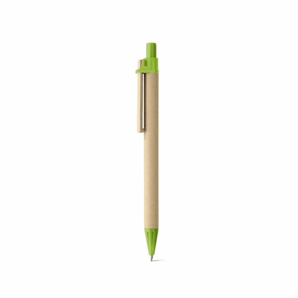 NAIROBI. Długopis z papieru kraftowego - Jasno zielony
