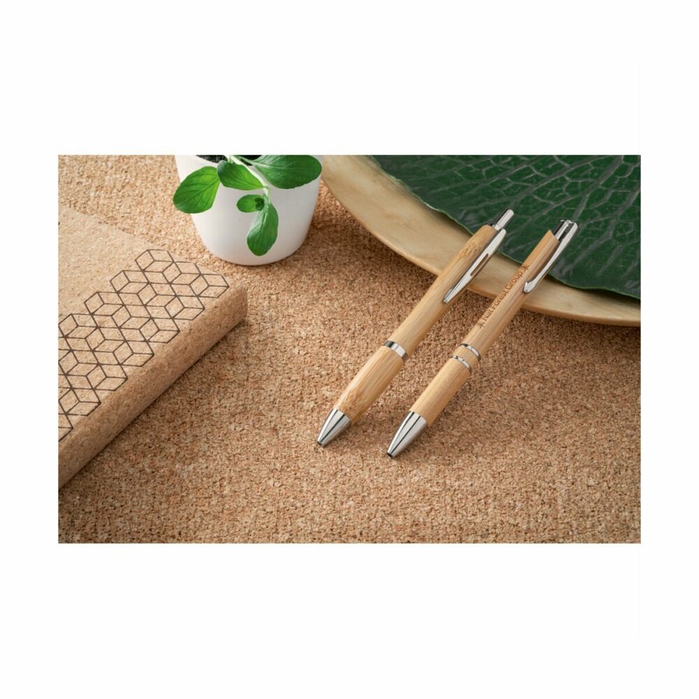 NICOLE. Bambusowy długopis