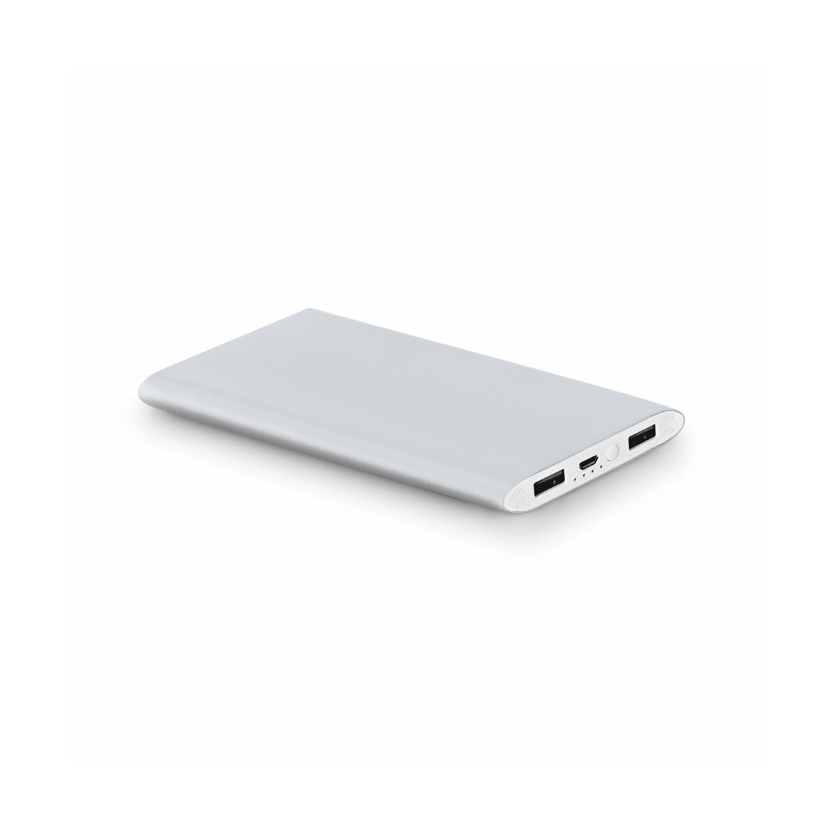 NOBEL. Powerbank 7. 200 mAh - Satynowy srebrny