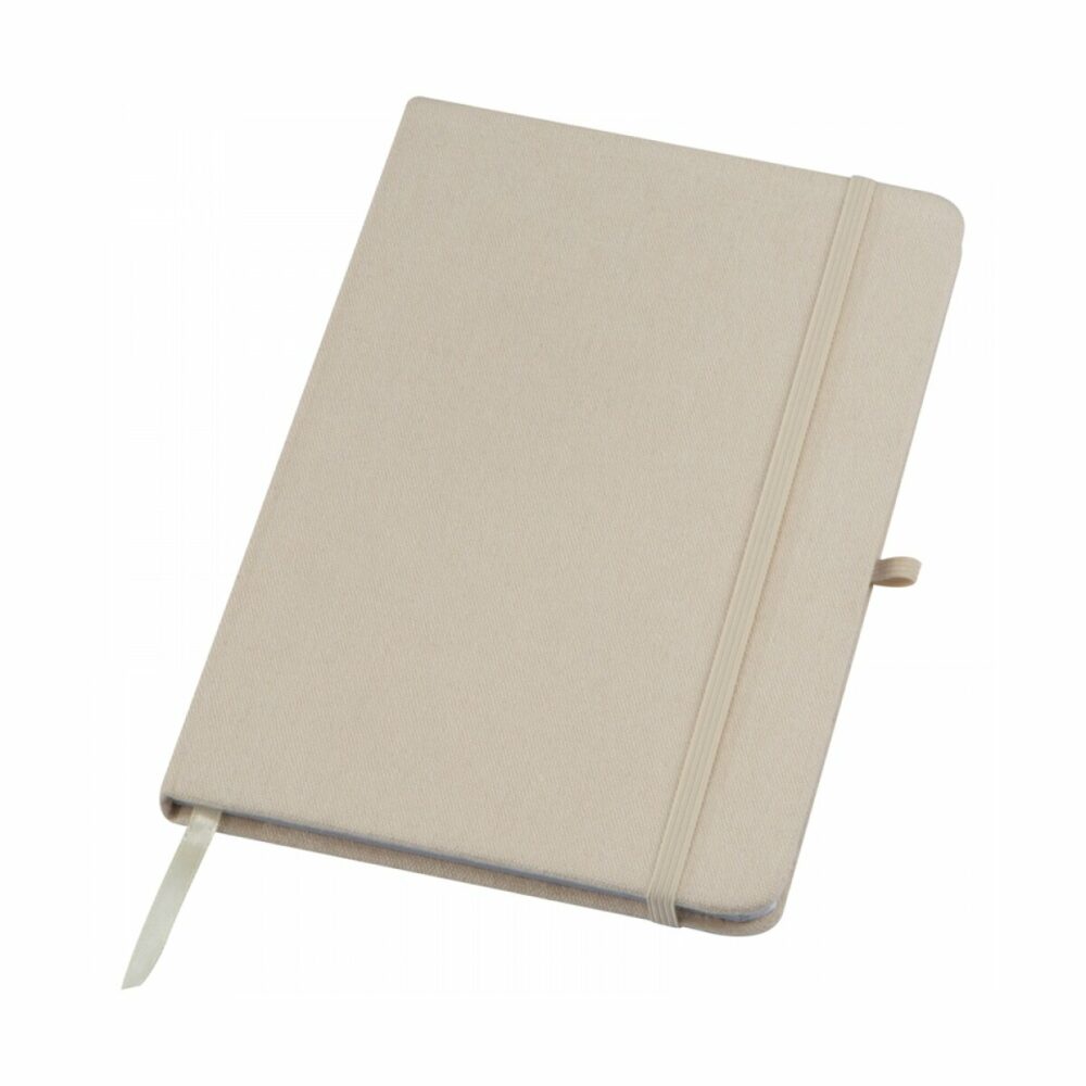 Notes A5 płócienny - beżowy