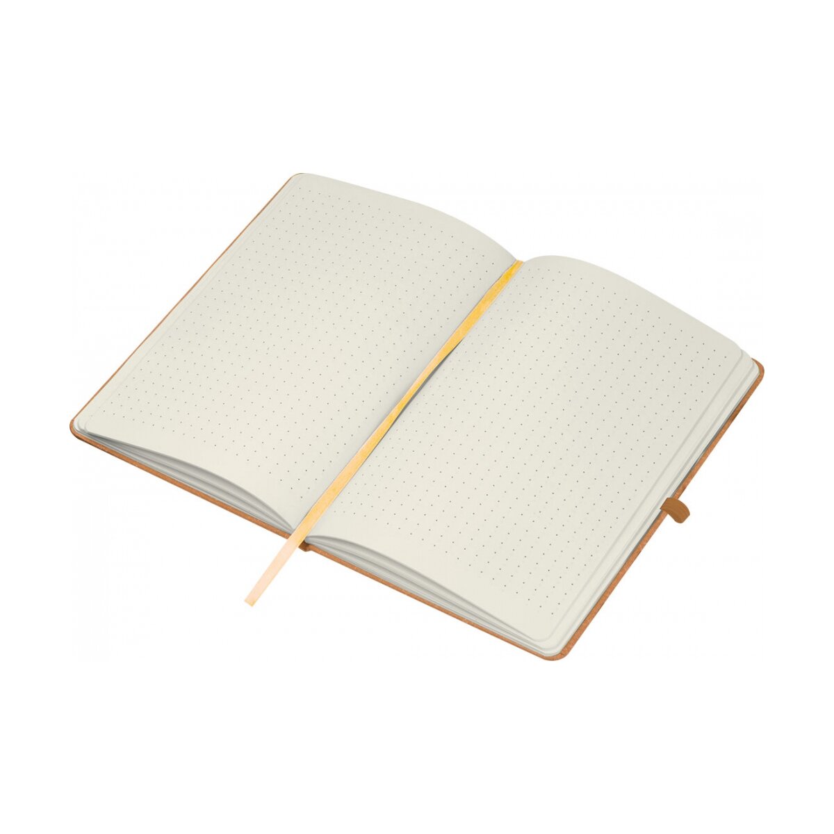 Notes A5 z papieru z recyklingu - brązowy