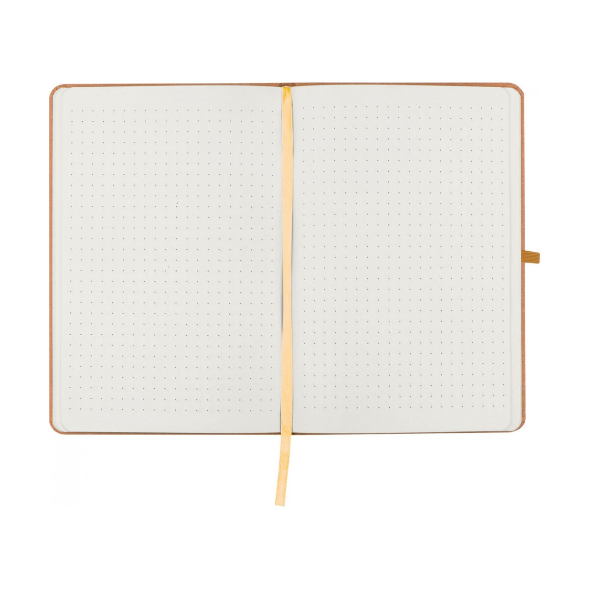 Notes A5 z papieru z recyklingu - brązowy