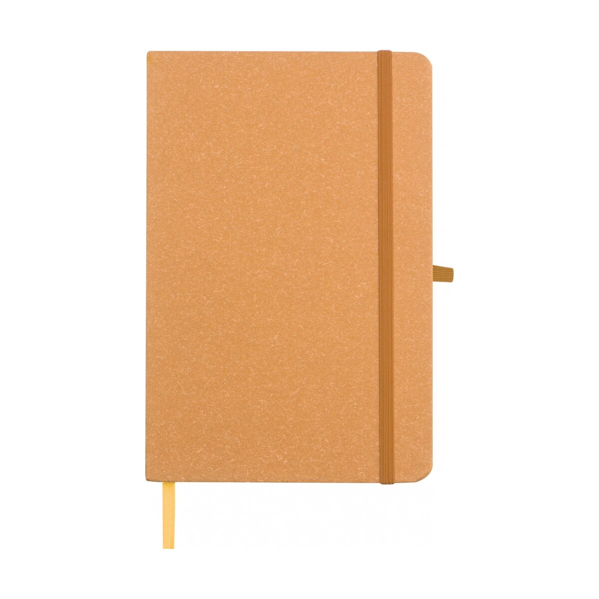 Notes A5 z papieru z recyklingu - brązowy