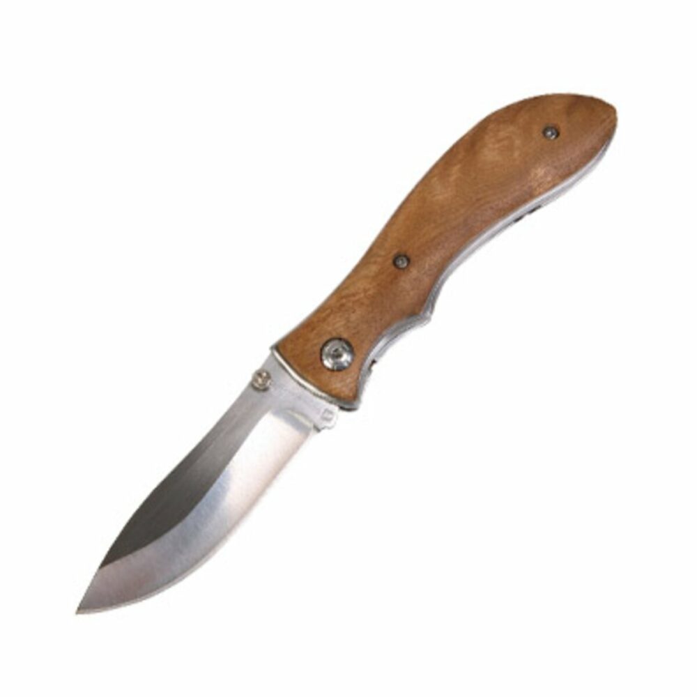 Nóż kieszonkowy JUNGLE Schwarzwolf - brązowy