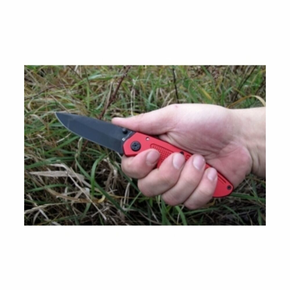 Nóż kieszonkowy Schwarzwolf MATRIX - czerwony