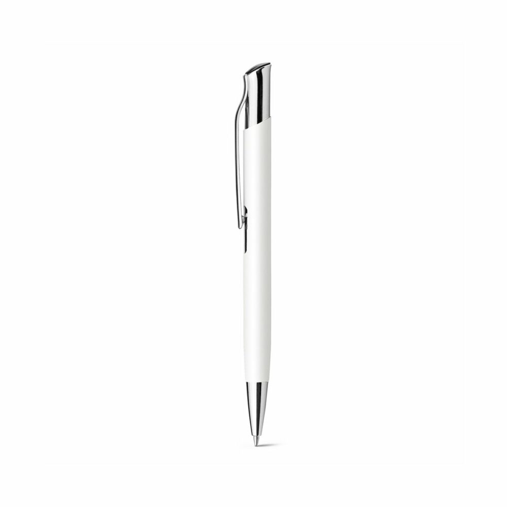 OLAF SOFT. Aluminiowy długopis - Biały