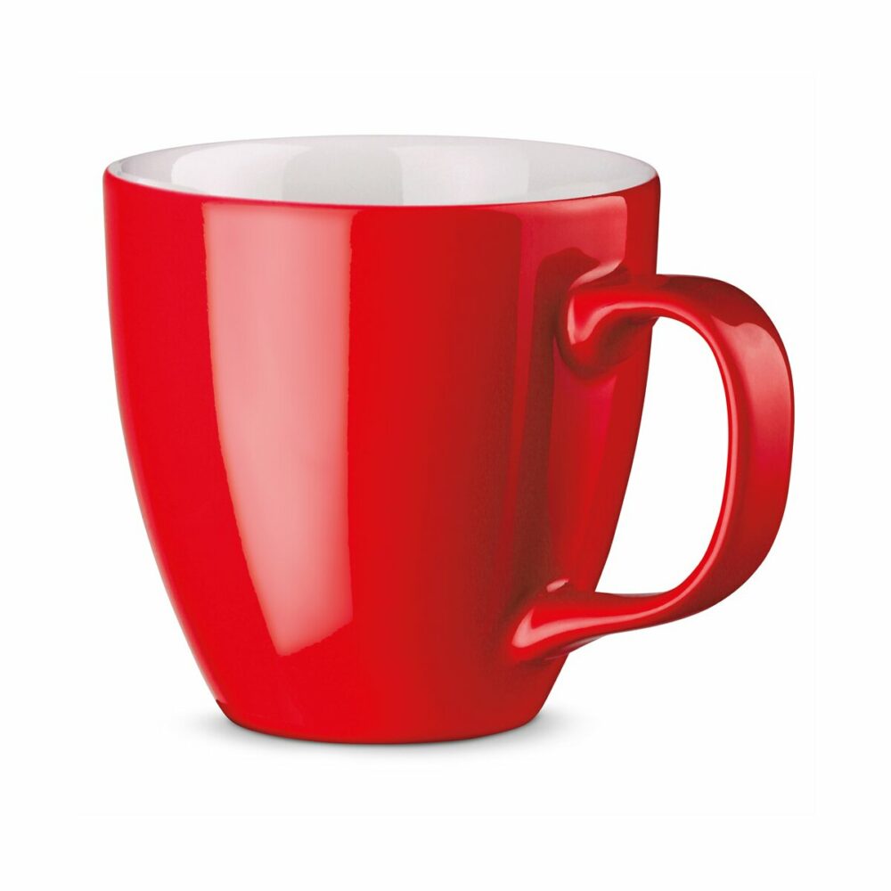 PANTHONY. Porcelanowy kubek 450 ml - Czerwony
