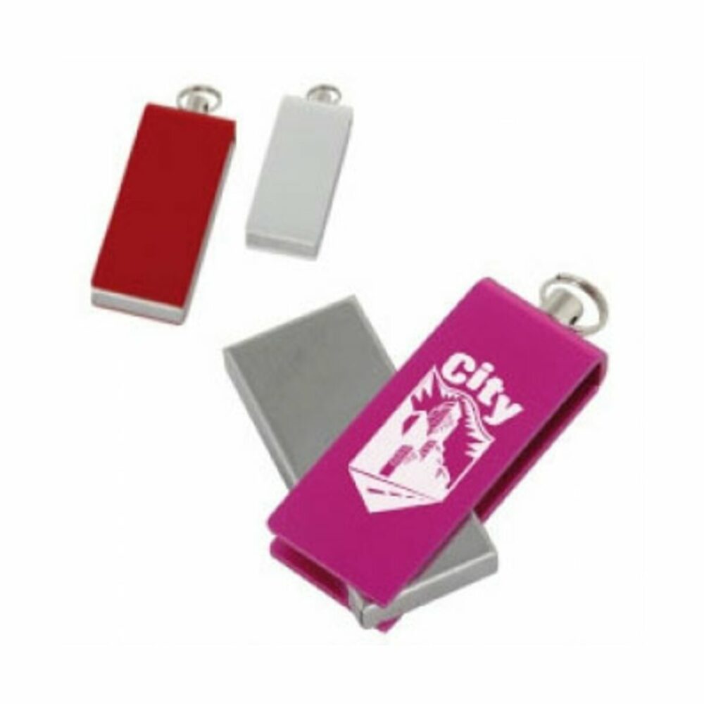 Pendrive metalowy - wielokolorowy
