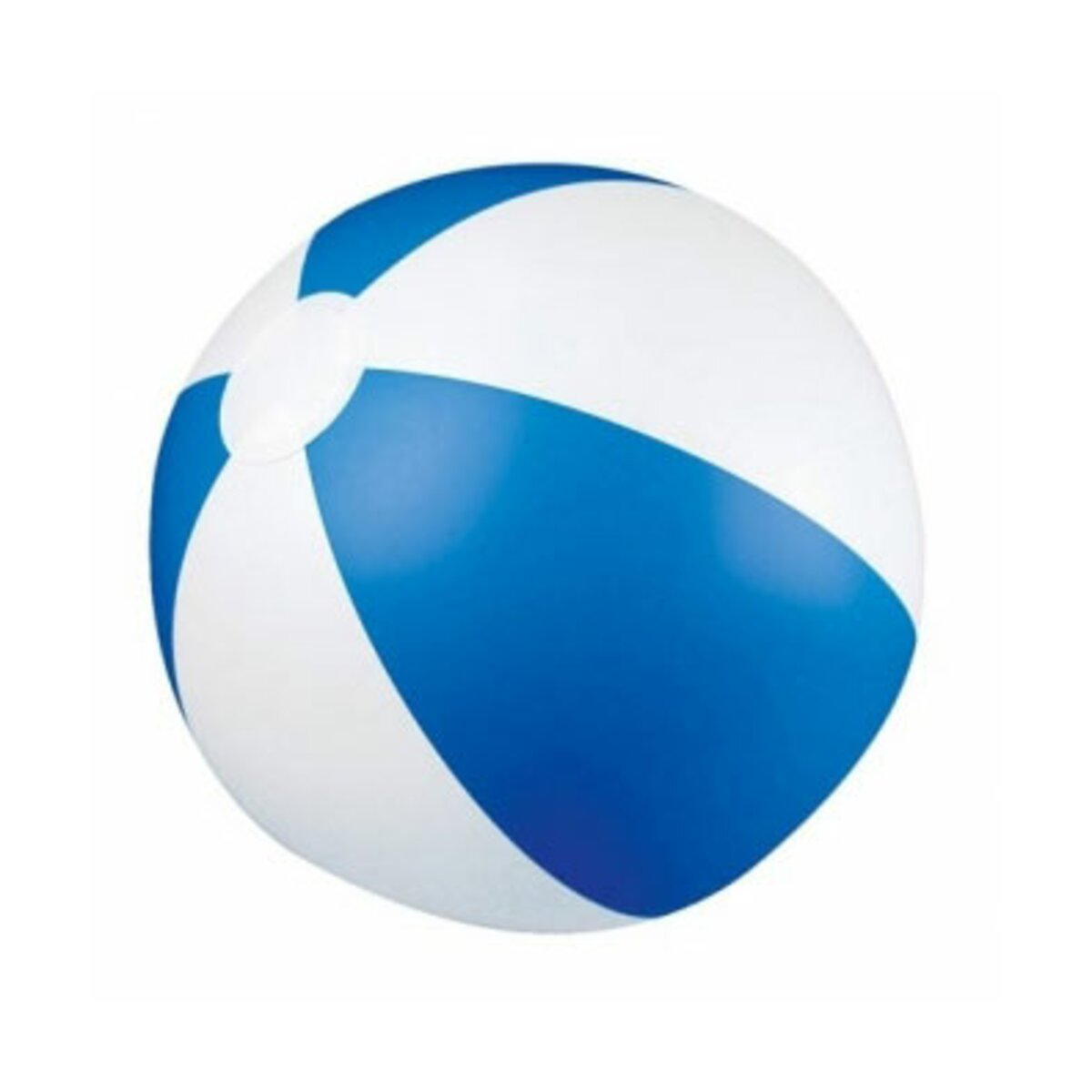 Piłka plażowa z PVC 40 cm - niebieski