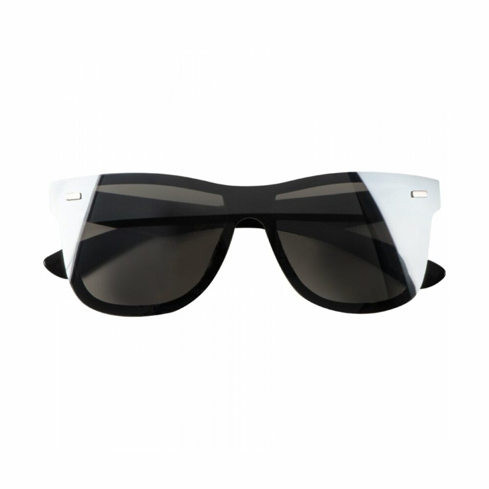 Plastikowe okulary przeciwsłoneczne 400UV - czarny