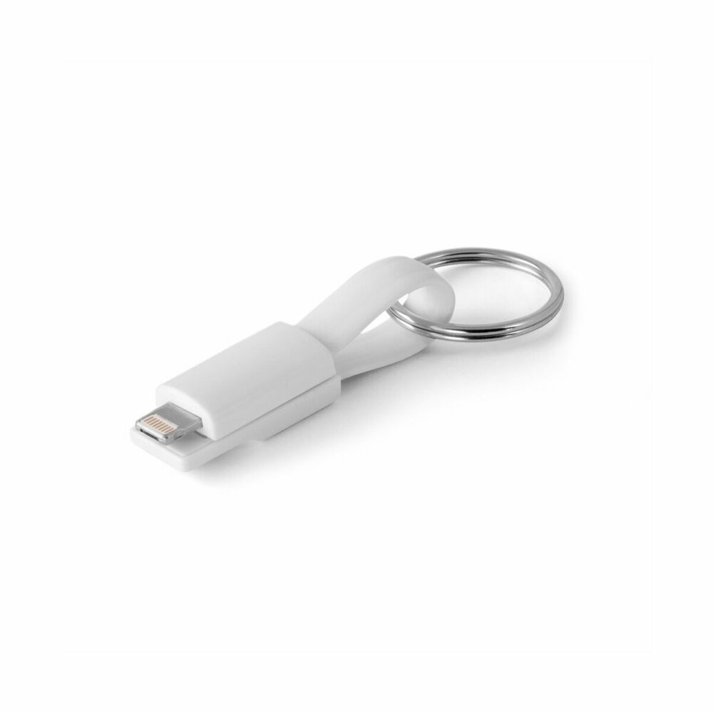 RIEMANN. Kabel USB ze złączem 2 w 1 - Biały