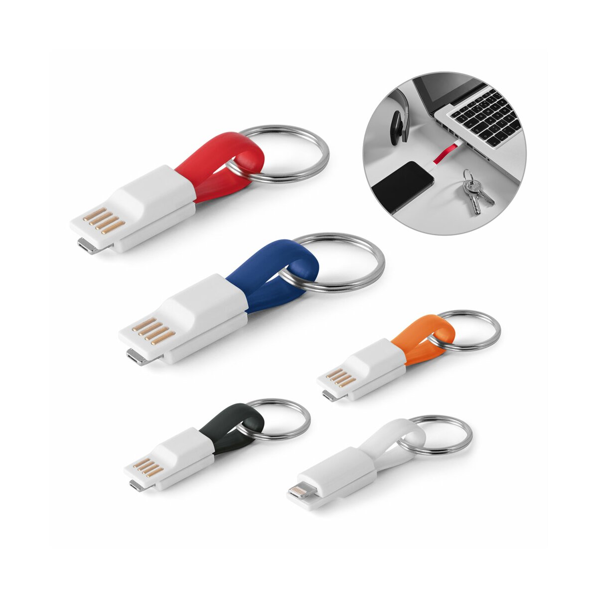 RIEMANN. Kabel USB ze złączem 2 w 1