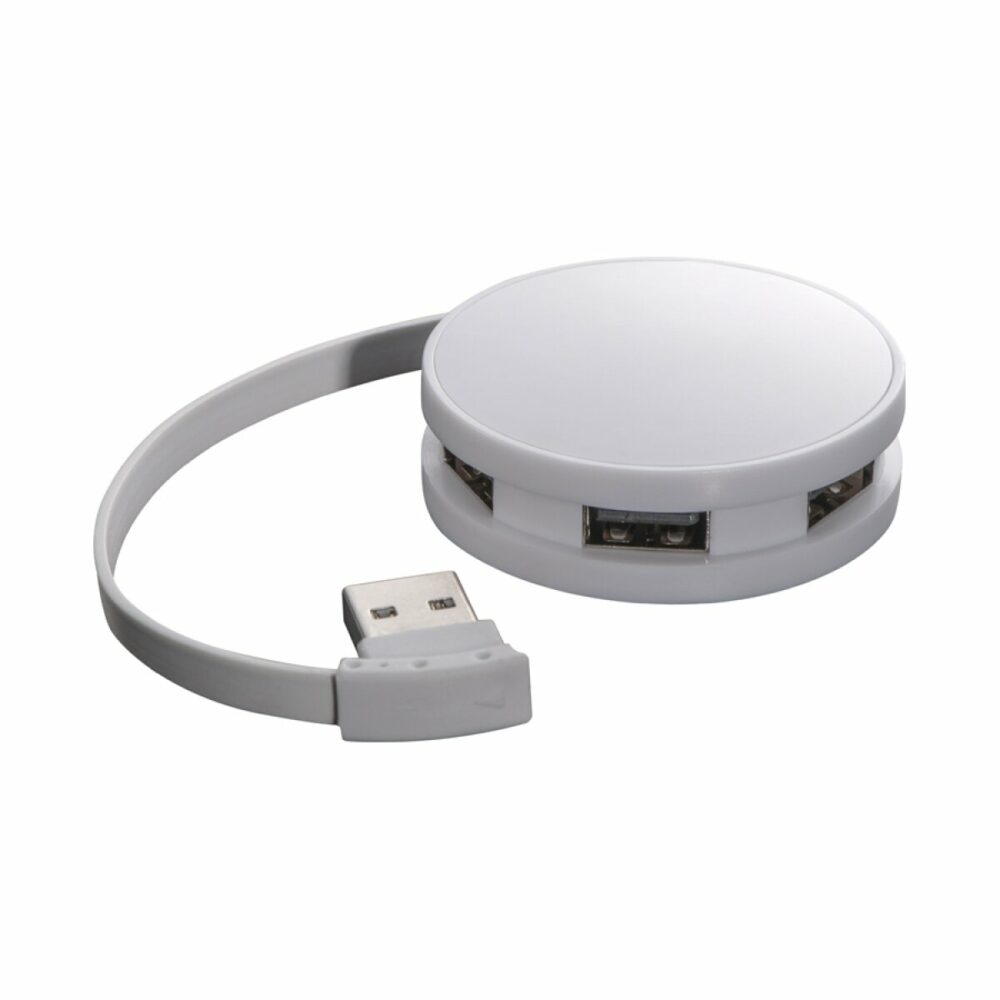 Rozgałęźnik USB - biały