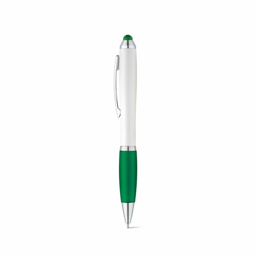 SANS BK. Długopis z metalowym klipsem - Zielony