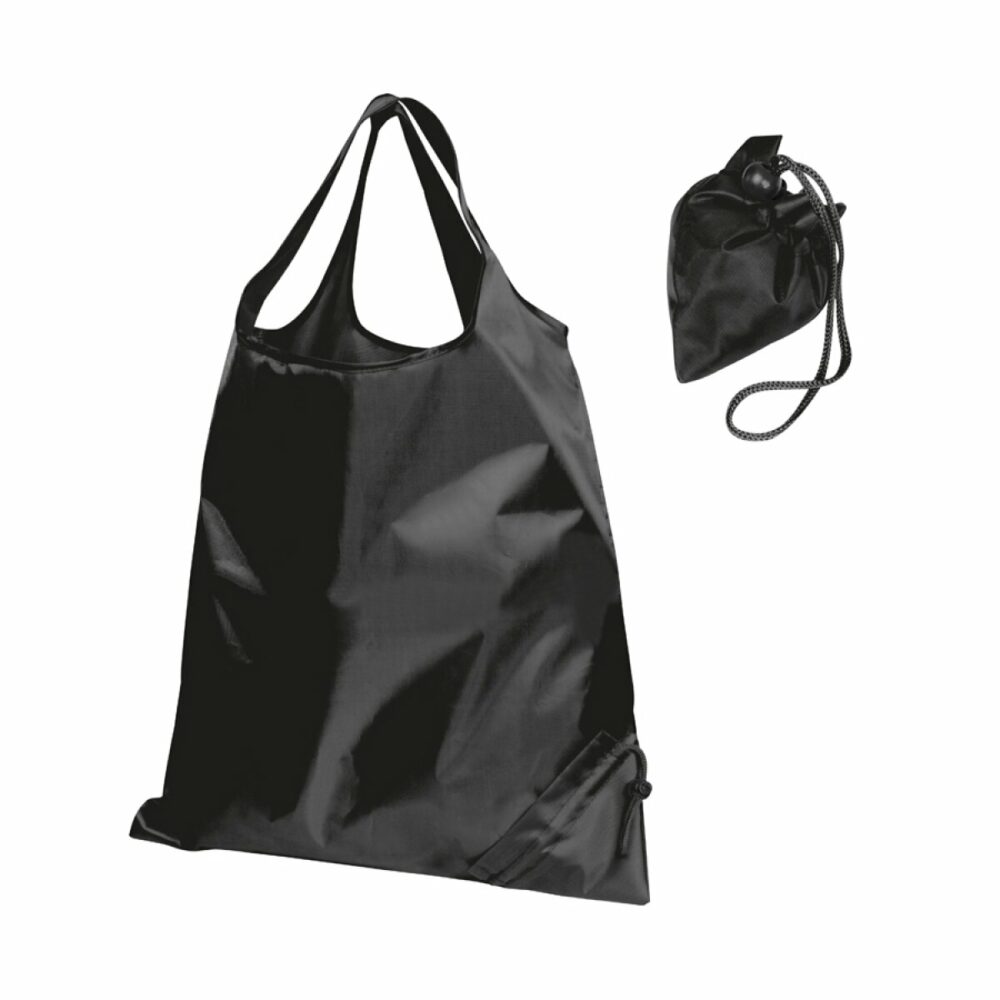 Składana torba na zakupy - czarny