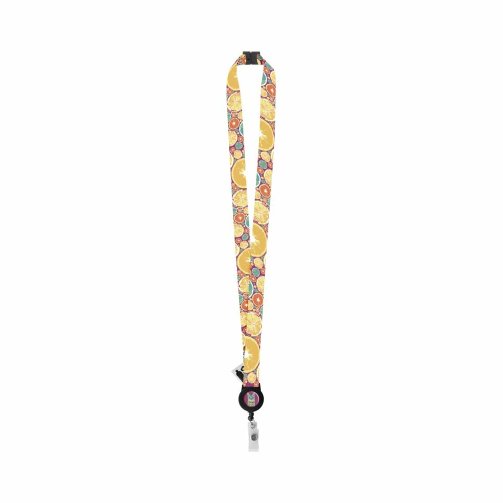 Subyard YoYo A Safe RPET - personalizowana smycz sublimacyjna AP718974