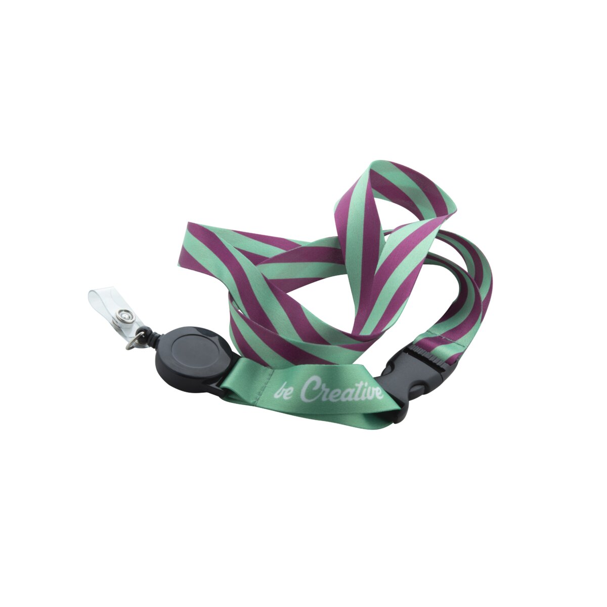 Subyard YoYo B RPET - personalizowana smycz sublimacyjna AP718975