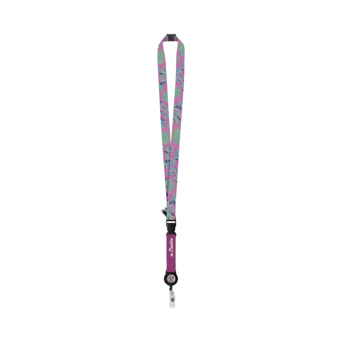 Subyard YoYo B Safe RPET - personalizowana smycz sublimacyjna AP718976