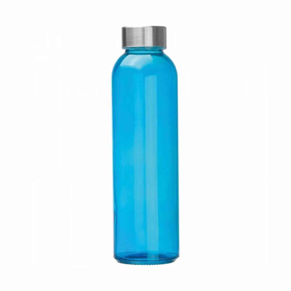 Szklana butelka 500 ml - niebieski