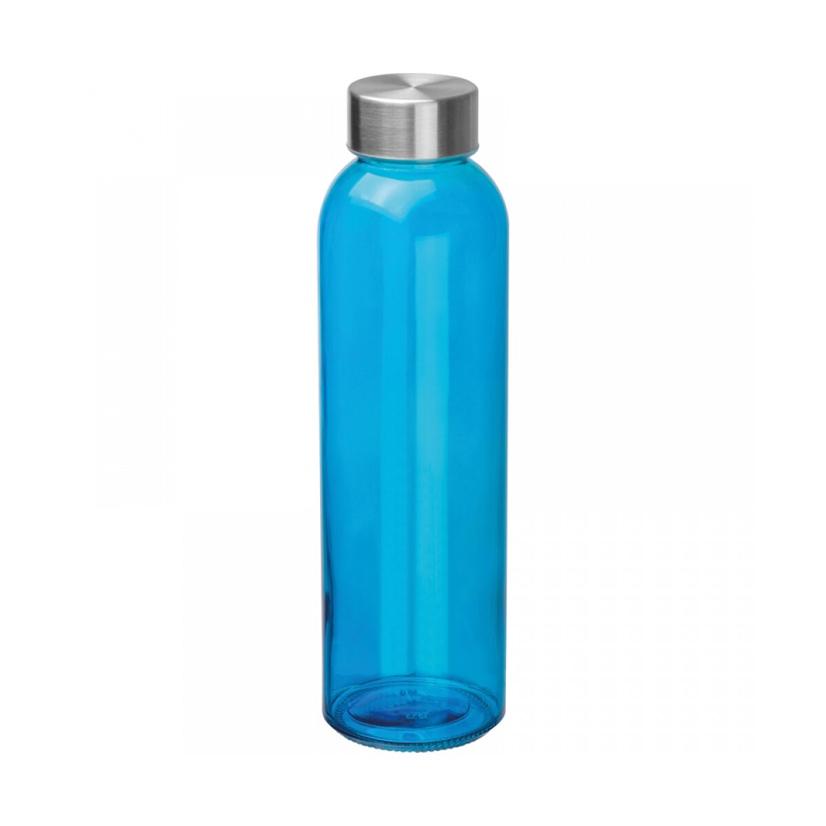 Szklana butelka 500 ml - niebieski