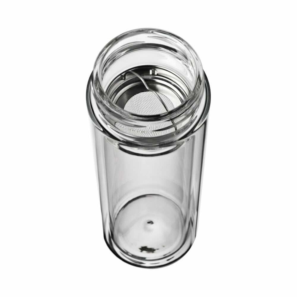 Szklana butelka próżniowa 400 ml - przeźroczysty