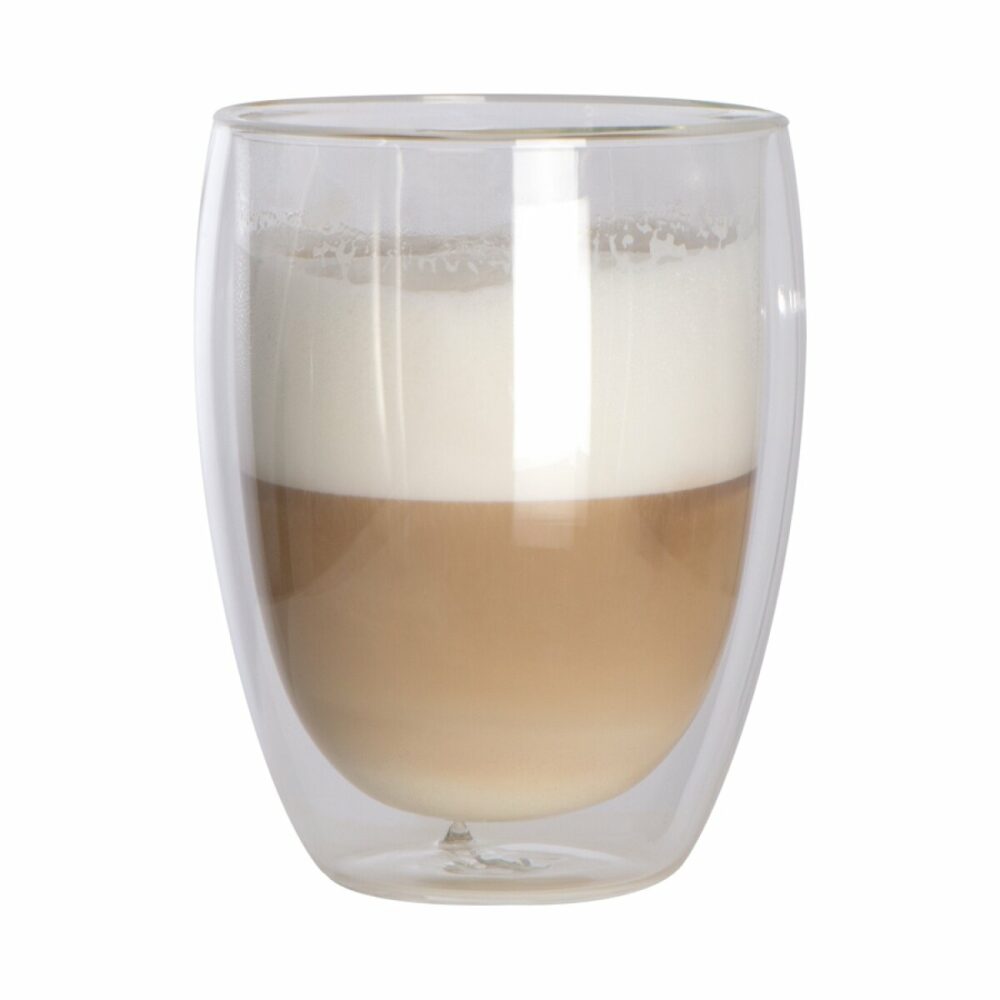Szklanki do cappuccino 2 szt. - przeźroczysty